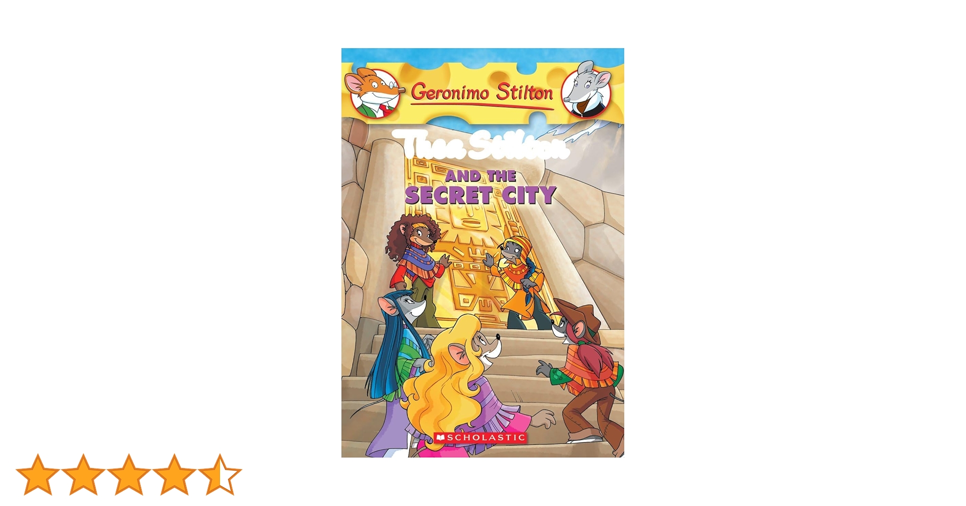 Thea Stilton and the Secret City (Thea Stilton #4): A